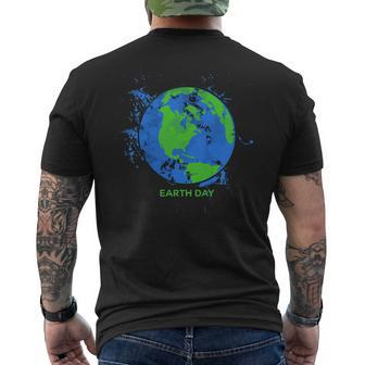 Earth Day Shirt Cool April 22 2019 Celebration Tee Men's Back Print T-shirt | Mazezy