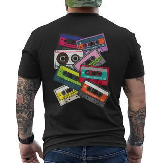 Eighties 80S Kid Best Era Ever Born In The 80S Cassette Mens Back Print T-shirt - Seseable