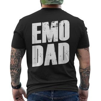 Emo Punk 2000S 00S Emo Dad Men's Back Print T-shirt | Mazezy