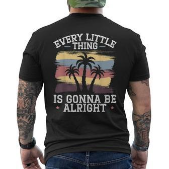 Every Little Thing Is Gonna Be Alright Jamaica Beach Summer Men's T-shirt Back Print - Seseable