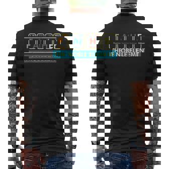 Father The Noble Element Chemical Science Fathers Day Men's T-shirt Back Print - Thegiftio