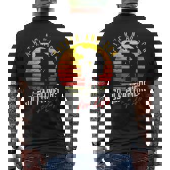 Father And Son Golf Partners For Life Fathers Day Golfer Men's T-shirt Back Print - Thegiftio