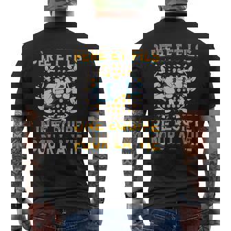 Father And Son A Team For Life – Fathers Day Men's T-shirt Back Print - Thegiftio