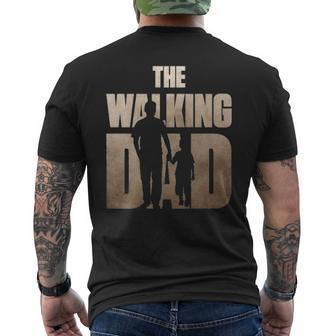 Father Son S The Walking Dad Fathers Day Men's T-shirt Back Print - Seseable