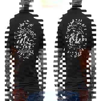 Father The Man The Myth The Legend Dad Birthday Fathers Day Mens Back Print T-shirt - Seseable
