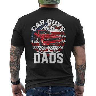 Fathers Day Modern American Custom Car Muscle Men's T-shirt Back Print - Thegiftio UK
