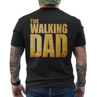 Fathers Day That Says The Walking Dad Men's T-shirt Back Print - Seseable