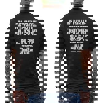 My Favorite Jiu Jitsu Kid Calls Me Dad Bjj Jiu Jitsu Men's T-shirt Back Print - Thegiftio UK
