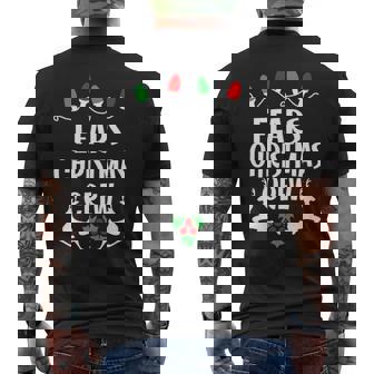 Fears Name Gift Christmas Crew Fears Mens Back Print T-shirt - Seseable