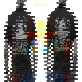 Fiesta Squad Cinco De Mayo Mexican Party 5 De Mayo Sombrero Men's Back Print T-shirt | Mazezy
