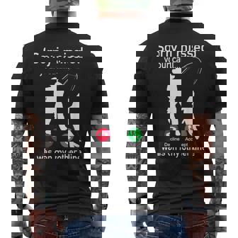 Fishing Phone Call With Fishing Line - Fish Fisherman Men's Back Print T-shirt | Mazezy