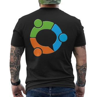 For Friends Of Aphasia Lets Get People Talking Men's T-shirt Back Print - Seseable