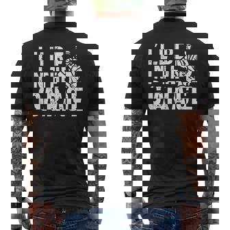 Funny Handyman Funny Mechanic Auto Mechanic Mens Back Print T-shirt | Mazezy