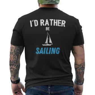 Funny Sailing Retirement Gifts For Men And Grandpa Mens Back Print T-shirt | Mazezy UK