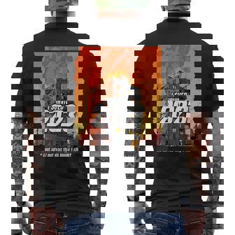 Funny Survived 2023 Mens Back Print T-shirt | Mazezy