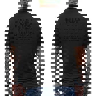 Funpa Definition Funpa Like A Regular Grandpa Only Cooler Mens Back Print T-shirt | Mazezy