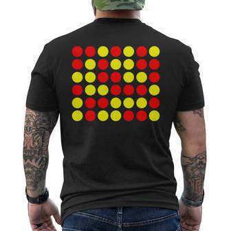 Game On Board Game Connect Men's Back Print T-shirt | Mazezy