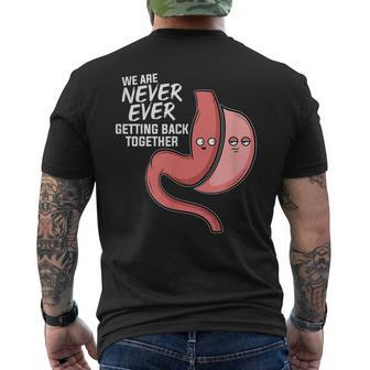 Sleeve Gastric Surgery Bariatric Medical Men's Back Print T-shirt | Mazezy