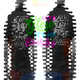 Glow Party Clothing Glow Party T Shirt Birthday Party Shirts Men's Back Print T-shirt | Mazezy