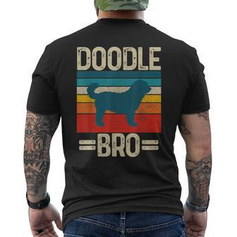 Goldendoodle Labradoodle Dad Golden Doodle Bro Vintage Dog V2 Men's T-shirt Back Print - Seseable