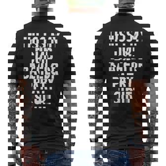 Group Bachelor Party Bachelor Party Apparel Men's T-shirt Back Print - Seseable