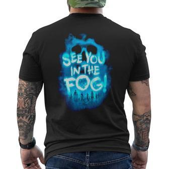 Halloween Horror Nights 2023 See You In The Fog Men's Back Print T-shirt | Mazezy
