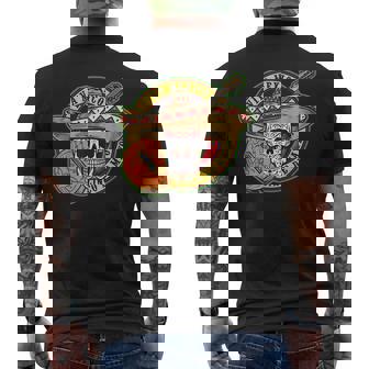 Happy 5 De Mayo Cinco De Mayo Viva Mexico Fiesta Sugar Skull Men's T-shirt Back Print - Thegiftio