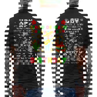 Happy Cinco De Mayo And Yes Its My Birthday Cinco De Mayo Men's Back Print T-shirt | Mazezy