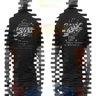 Its A Carapia Thing You Wouldnt Understand Shirt Personalized Name Gifts With Name Printed Carapia Mens Back Print T-shirt - Seseable