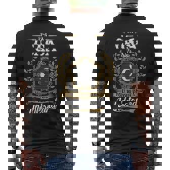 Its A Casa Thing You Wouldnt Understand Shirt Casa Family Crest Coat Of Arm Mens Back Print T-shirt - Seseable