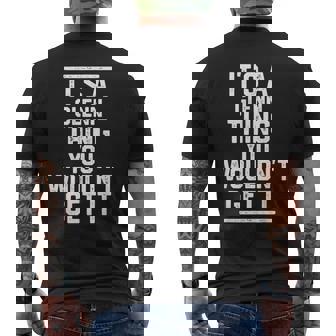 Its A Glenn Thing You Wouldnt Get It Family Last Name Mens Back Print T-shirt | Seseable CA