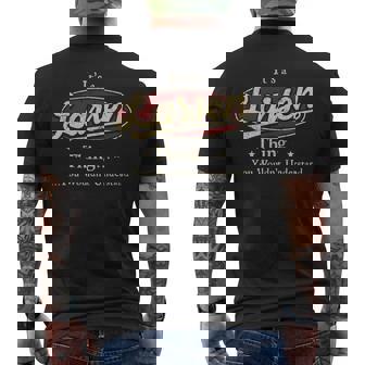 Its A Larsen Thing You Wouldnt Understand Shirt Personalized Name Gifts With Name Printed Larsen Mens Back Print T-shirt - Seseable