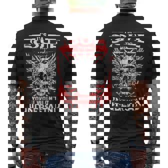 Its A Soule Thing You Wouldnt Understand Soule Last Name Mens Back Print T-shirt - Seseable