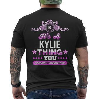 Its A Kylie Thing You Wouldnt Understand Men's T-shirt Back Print - Seseable