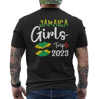 Jamaica Girls Trip 2023 Summer Vacation Trip Men's T-shirt Back Print - Thegiftio UK