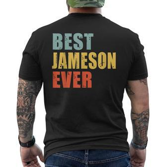 Jameson Best Ever Funny Jameson Gift For Mens Mens Back Print T-shirt - Seseable