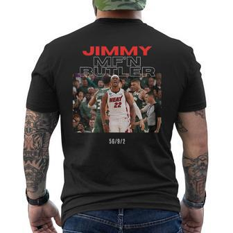 Jimmy Mfn Butler Men's Back Print T-shirt | Mazezy