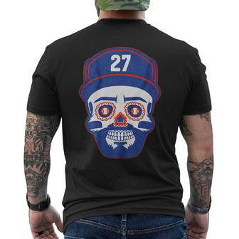 José Altuve Sugar Skull Men's Crewneck Short Sleeve Back Print T-shirt