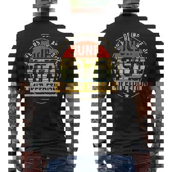 June 1970 Limited Edition 53 Years Of Being Awesome Mens Back Print T-shirt - Seseable