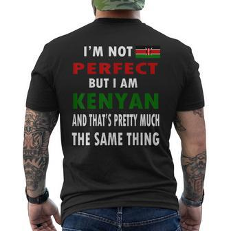 Kenyan Pride T Kenya Culture Men's T-shirt Back Print - Seseable