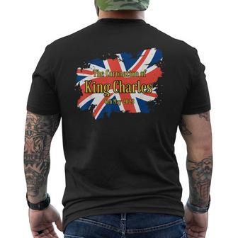 King Charles Coronation Flag 6Th May 2023 Mens Back Print T-shirt | Mazezy