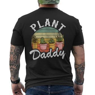 Landscaper Gardener Dad Plants Expert Plant Daddy Men's T-shirt Back Print - Seseable