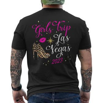 Las Vegas Girls Trip 2023 Girls Vegas Birthday Squad Men's Back Print T-shirt | Mazezy