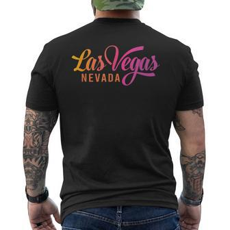 Las Vegas - Nevada - Aesthetic - Classic Men's Back Print T-shirt