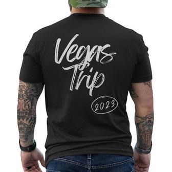 Las Vegas Trip 2023 Family Reunion Matching Cousin Men's Back Print T-shirt | Mazezy