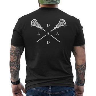 Lax Dad Lacrosse For Lacrosse Dad Men's T-shirt Back Print - Thegiftio UK