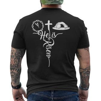 A Lot Can Happen In 3 Days He Is Risen Easter Day Christians Men's Back Print T-shirt | Mazezy