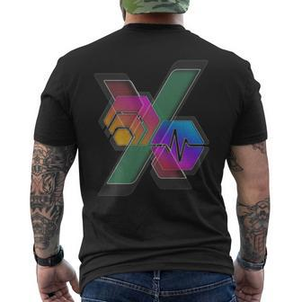 Lucky Hex Pls Plsx Army Pulse Chain Cryptocurrency Moon Men's T-shirt Back Print - Seseable
