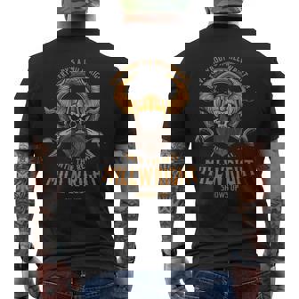 Machinist Sl Worker Mechanic Everybodys A Millwright Mens Back Print T-shirt | Mazezy