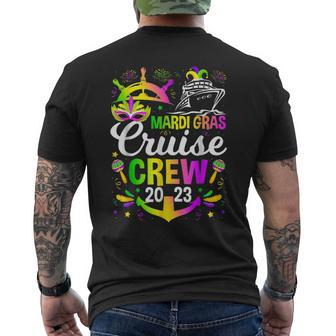 Mardi Gras Cruise Crew 2023 Cruising Festival Party V5 Men's T-shirt Back Print - Seseable